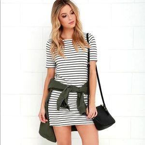 Lulu’s Striped-Tee Dress